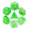 Green Milky Dice - Game On Color Blend Dice Set