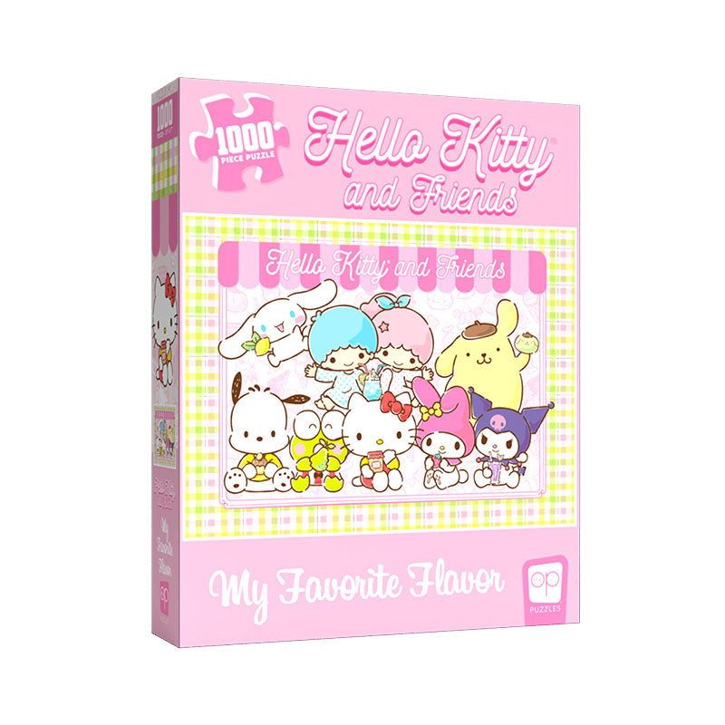 Hello Kitty and Friends "My Favorite Flavor" 1000 Piece Puzzle