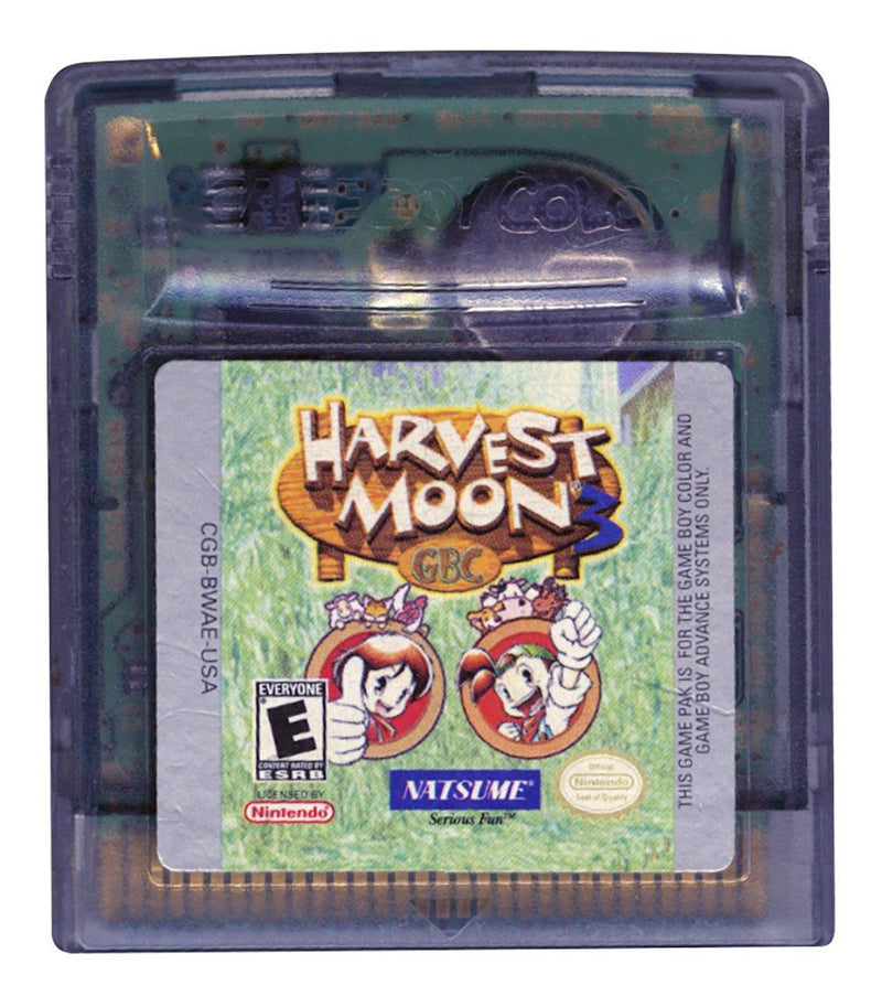 Harvest Moon 3  - Nintendo Gameboy Color Pre-Played