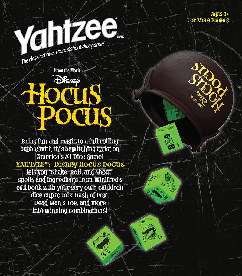 Yahtzee Disney Hocus Pocus