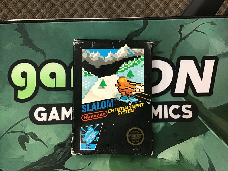 Slalom with Box  - Nintendo Entertainment System, NES Pre-Played