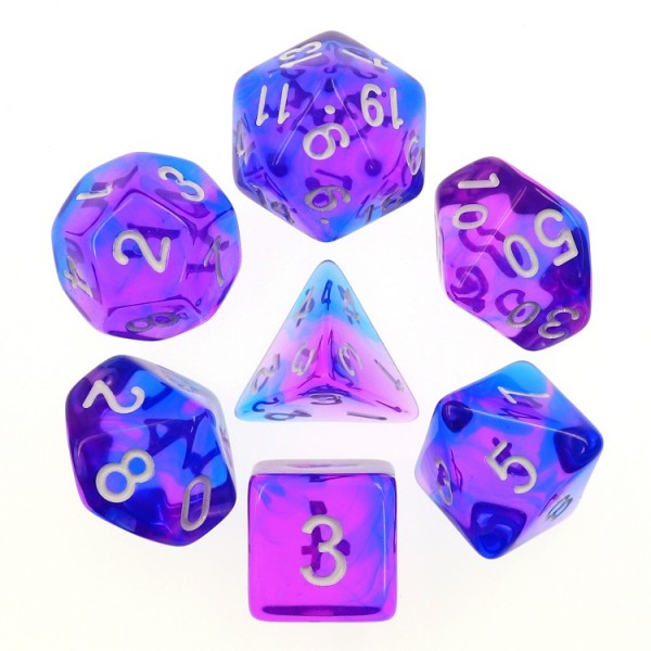 Indigo Sea - Game On Color Blend Dice Set