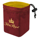 King Royal Red - Embroidered Dice Bag