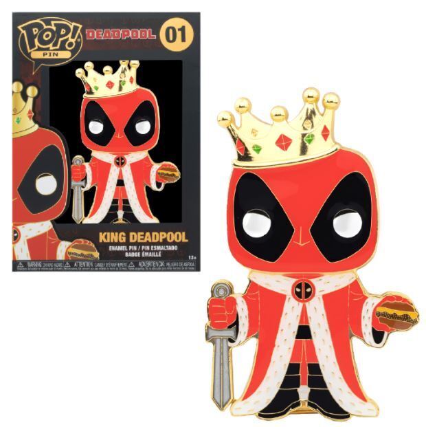 Pop! Pins Marvel - King Deadpool