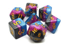 Gradients: King's Court - Old School 7 Piece RPG Dice Set