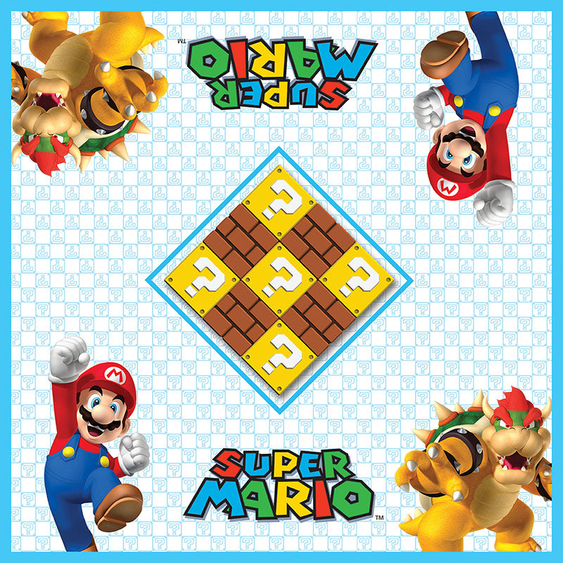 Checkers & Tic Tac Toe: Super Mario vs Bowser