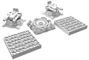 Monsterpocalypse City Assets 2 (White Metal)