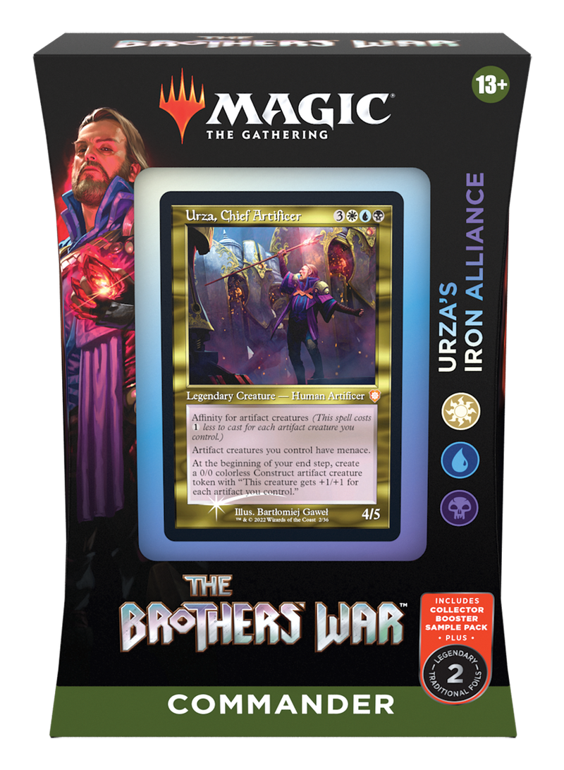The Brothers' War Commander Deck: Urza's Iron Alliance - Magic the Gathering TCG