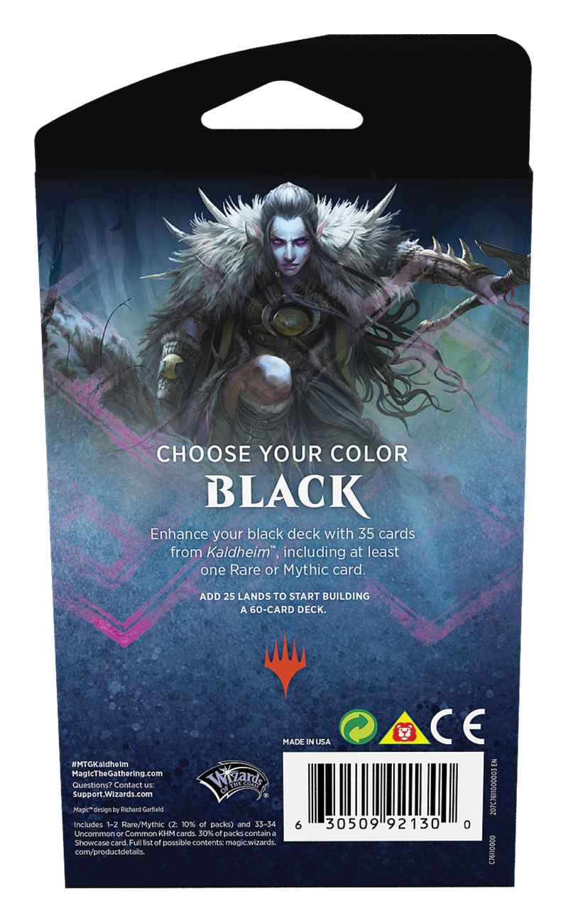 Kaldheim Black Theme Booster - Magic The Gathering TCG