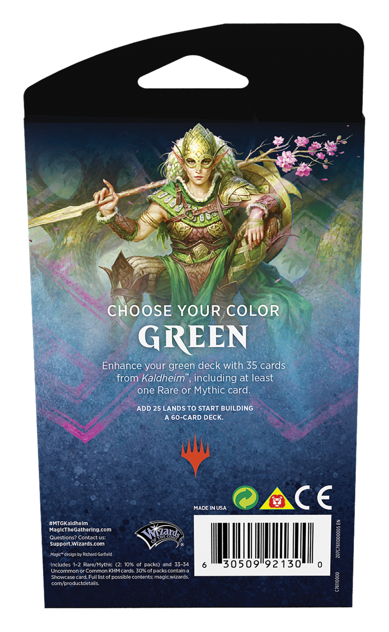Kaldheim Green Theme Booster - Magic The Gathering TCG
