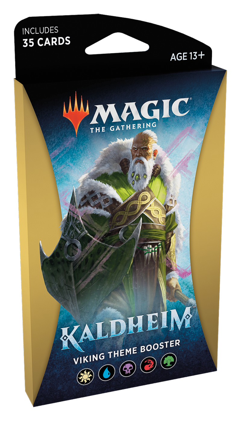 theme booster box Kaldheim Viking Theme Booster