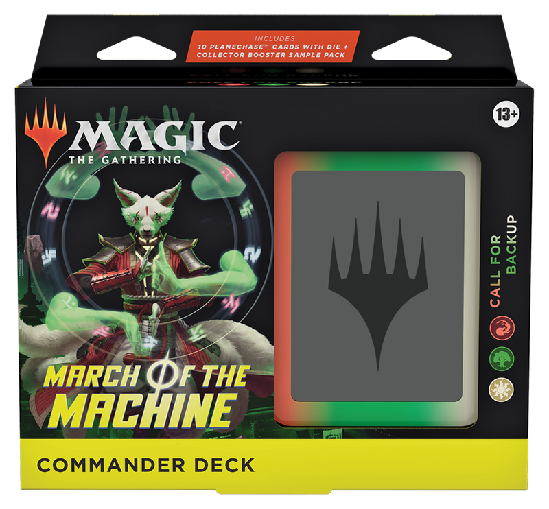March of the Machine Commander Deck: Call for Backup - Magic the Gathering TCG