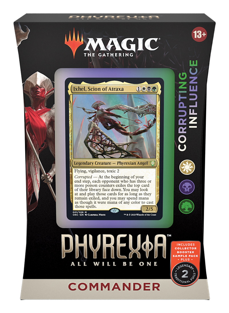 Phyrexia: All Will Be One Commander Deck: Corrupting Influence - Magic the Gathering TCG