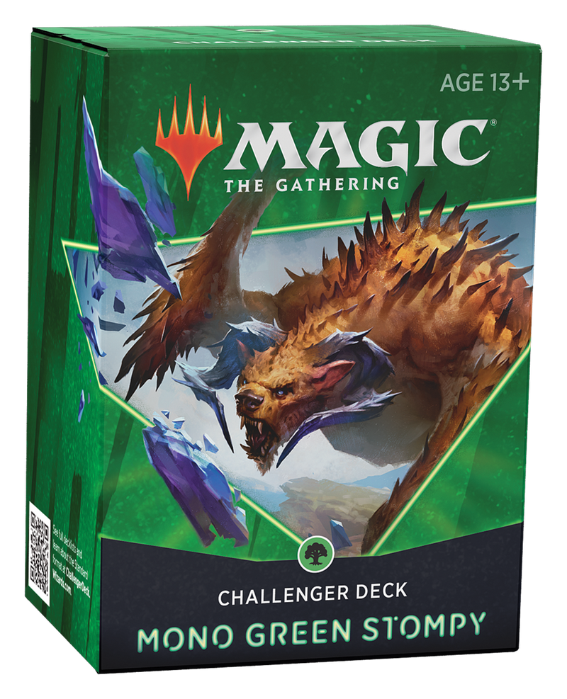 Magic the Gathering Mono Green Stompy Challenger Deck 2021