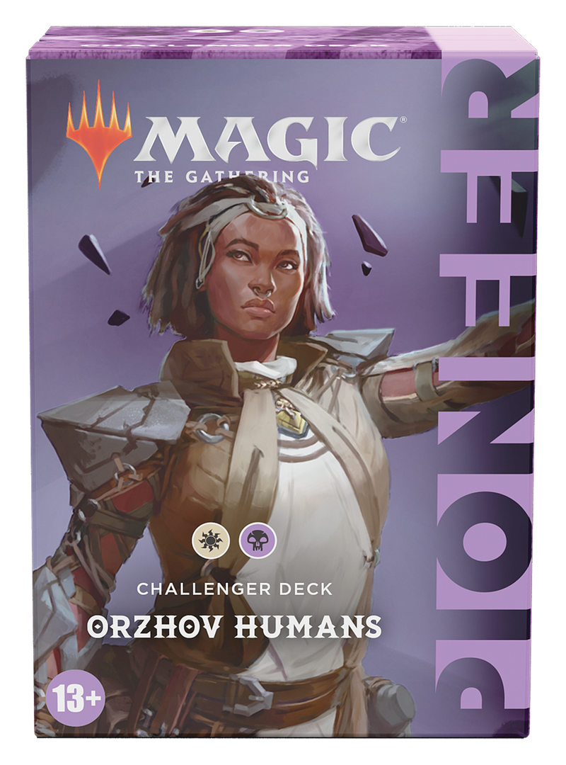 Orzhov Humans Pioneer Challenger Deck 2022 - Magic The Gathering TCG