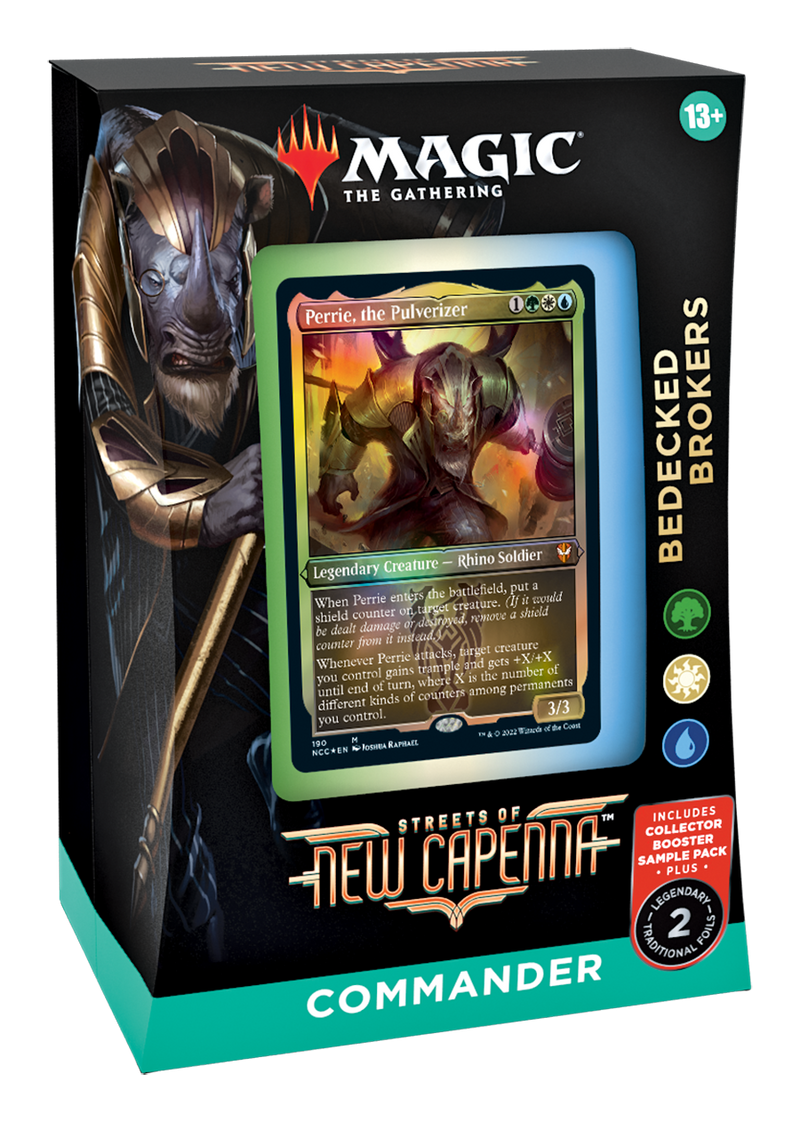 Streets of New Capenna Commander Deck - Bedecked Brokers - Magic The Gathering TCG