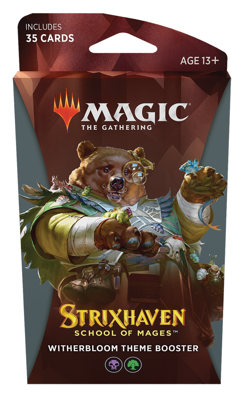 Strixhaven School of Mages Witherbloom Theme Booster - Magic The Gathering TCG