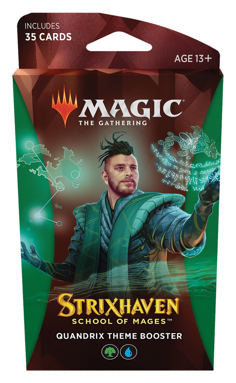 Strixhaven School of Mages Quandrix Theme Booster - Magic The Gathering TCG