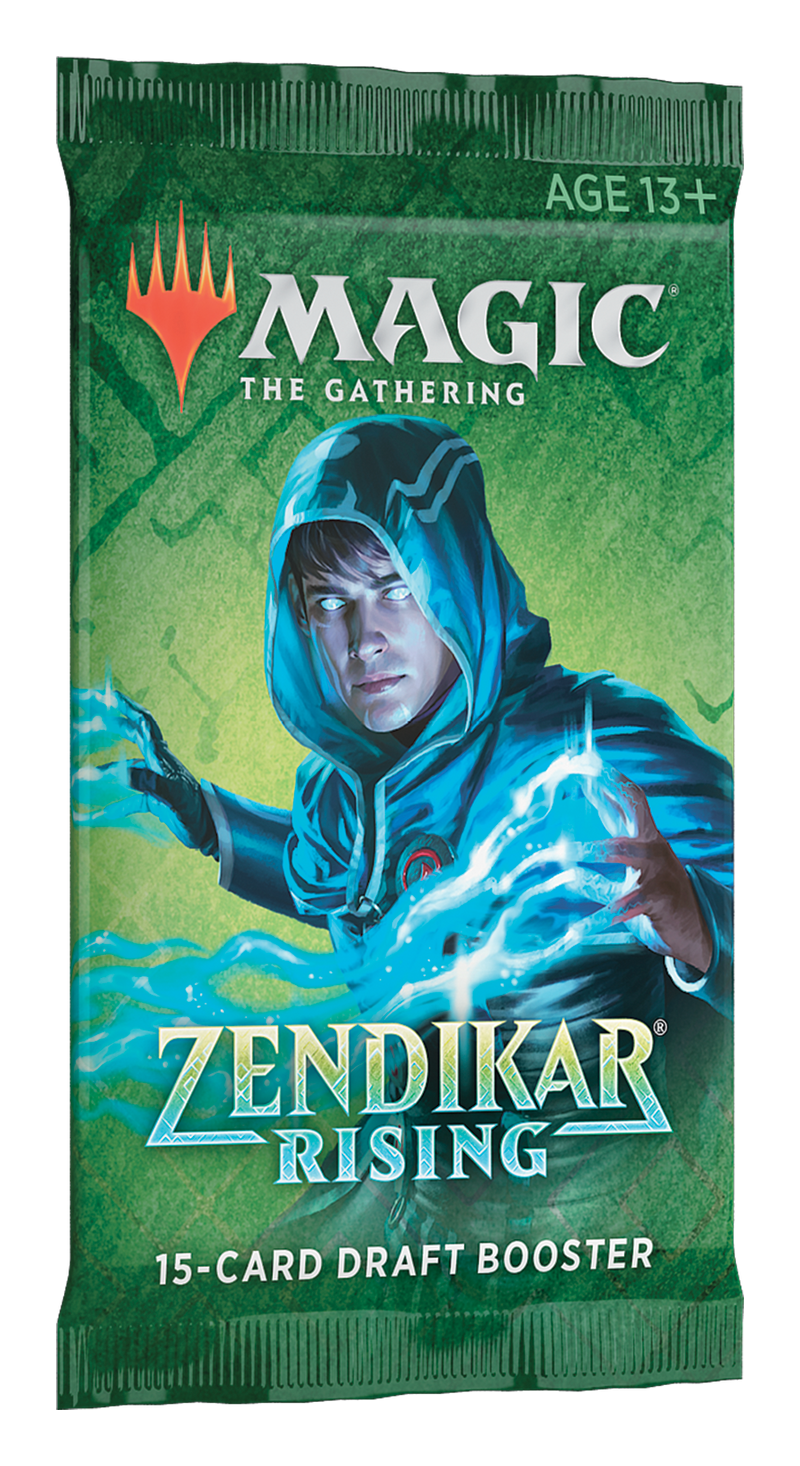 Zendikar Rising Draft Booster Pack - Magic The Gathering TCG Game On Games Zendikar Rising Draft Booster Pack - Magic The Gathering TCG Game On Games