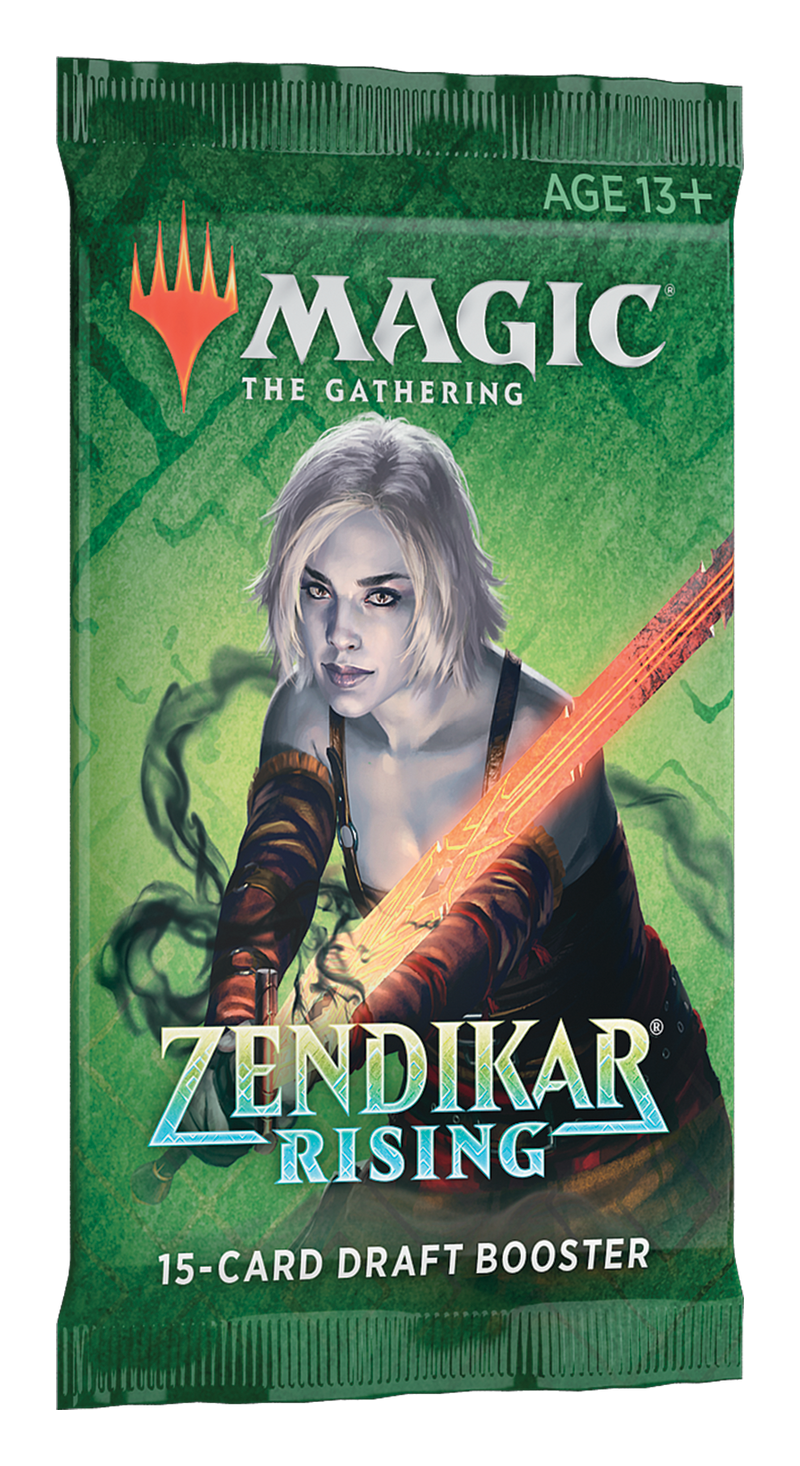 booster box zendikar rising Set Display Each Zendikar Draft Booster Pack contains 15 cards Zendikar Rising Draft Booster Pack