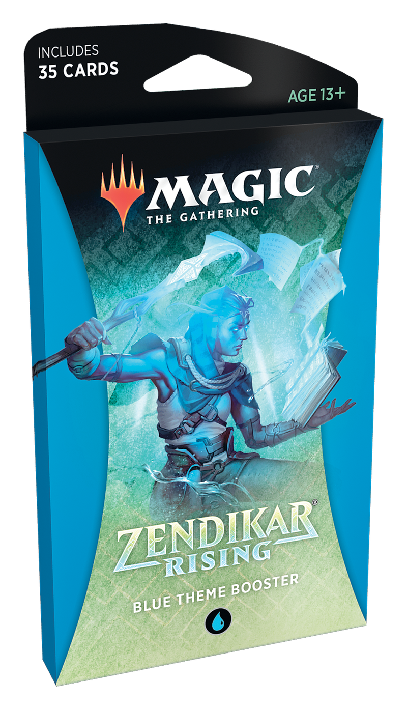 Zendikar Rising Theme Booster Blue - Magic The Gathering TCG