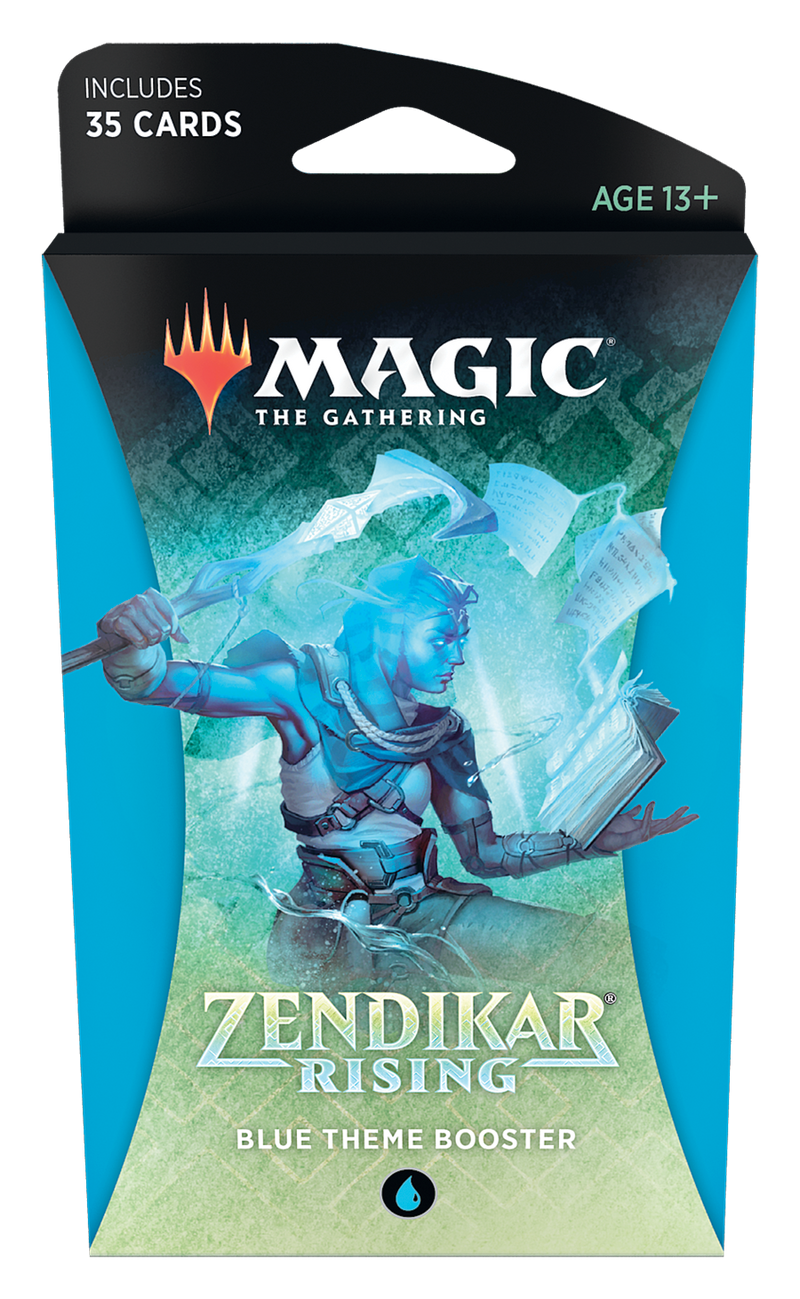 Zendikar Rising Theme Booster Blue - Magic The Gathering TCG
