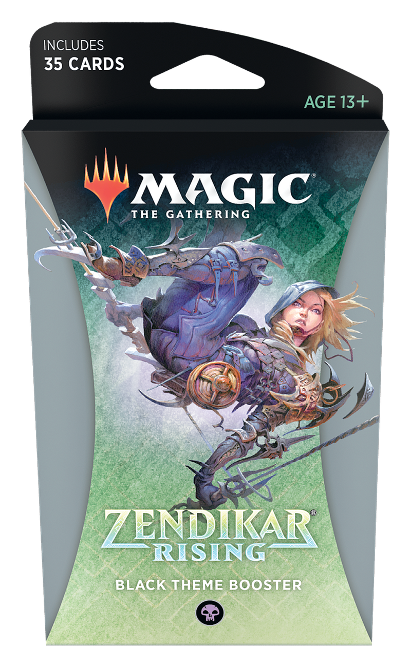 Zendikar Rising Theme Booster Black - Magic The Gathering TCG