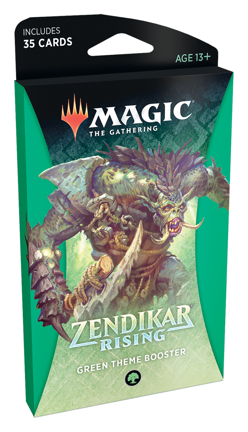 Zendikar Rising Theme Booster Green - Magic The Gathering TCG