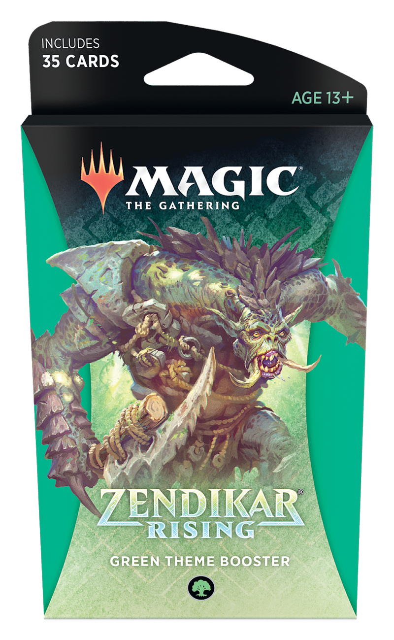 Zendikar Rising Theme Booster Green - Magic The Gathering TCG