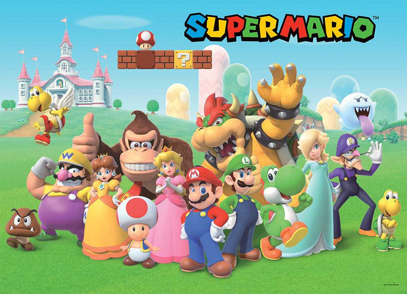 Super Mario Mushroom Kingdom 1000 Piece Puzzle