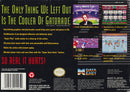 ABC Monday Night Football Back Cover - Super Nintendo, SNES Pre-Played
