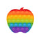 Rainbow Apple  - Pop It Bubble Fidget Toy