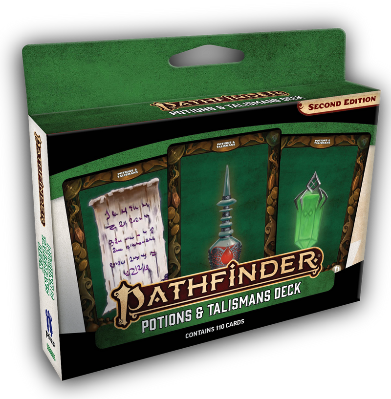 Pathfinder Cards: Potions and Talismans Deck