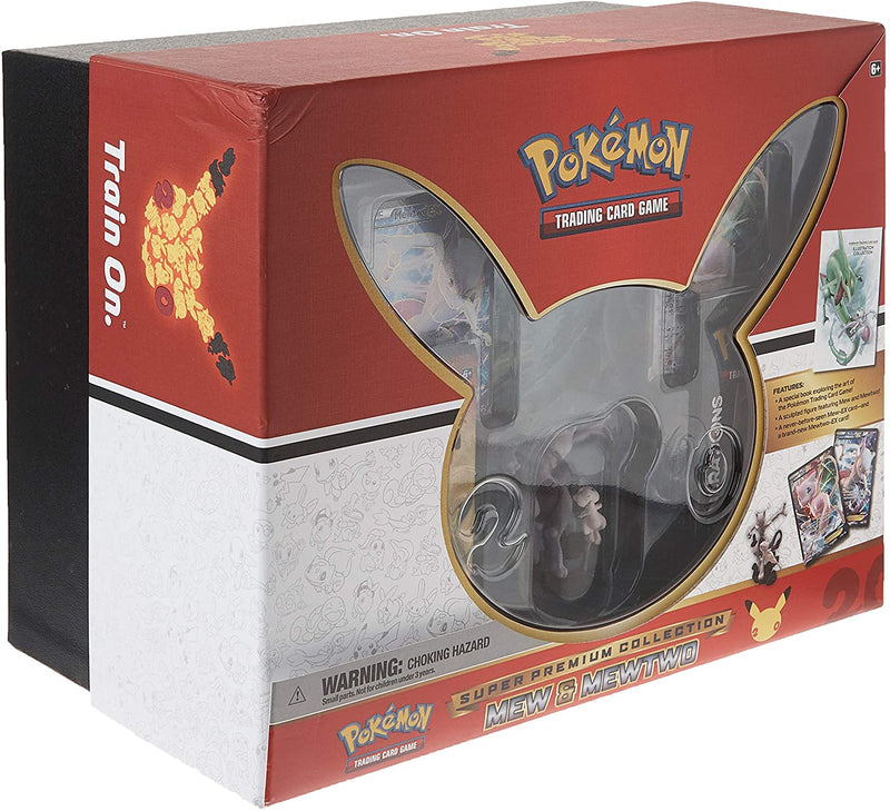 Pokemon TCG Mew & Mewtwo Super Premium Collection Box Game On Games Pokemon TCG Mew & Mewtwo Super Premium Collection Box Game On Games