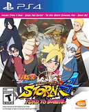 Naruto Shippuden: Ultimate Ninja Storm 4 - Road to Boruto Front Cover Playstation 4 Pre-Played
