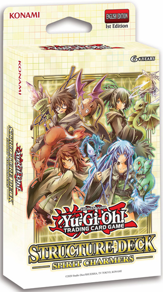 Spirit Charmers Yu-Gi-Oh! TCG Structure Deck - Front of Box