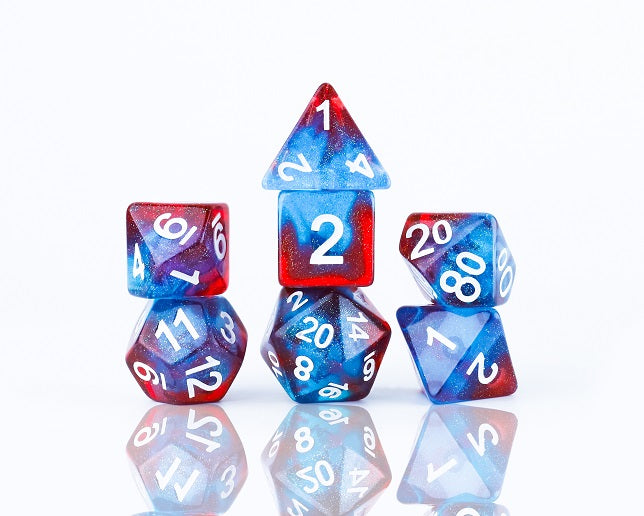 RPG Dice Set (7) Celestial - Starry Skies