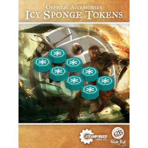 Guild Ball Icy Sponge Tokens