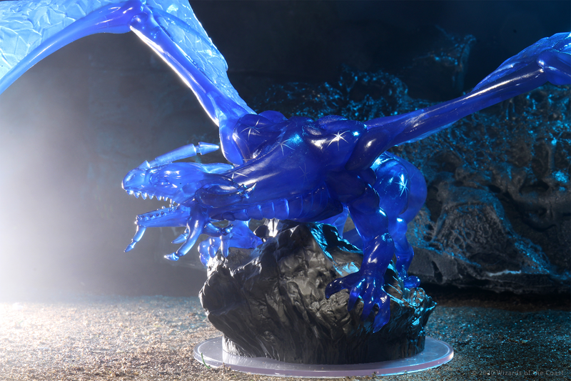 Dungeon & Dragons Icons of the Realms Sapphire Dragon Premium Figure