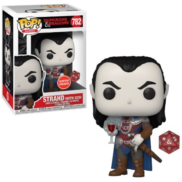 Pop! Dungeons & Dragons - Strahd 782 (With D20)