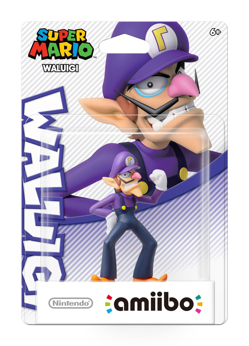 Amiibo Waluigi Figure - Super Mario Series