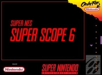 Super Scope 6 Front Cover - Super Nintendo, SNES Pre-Played