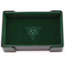 Green Velvet - Magnetic Rectangle Tray Die Hard Dice