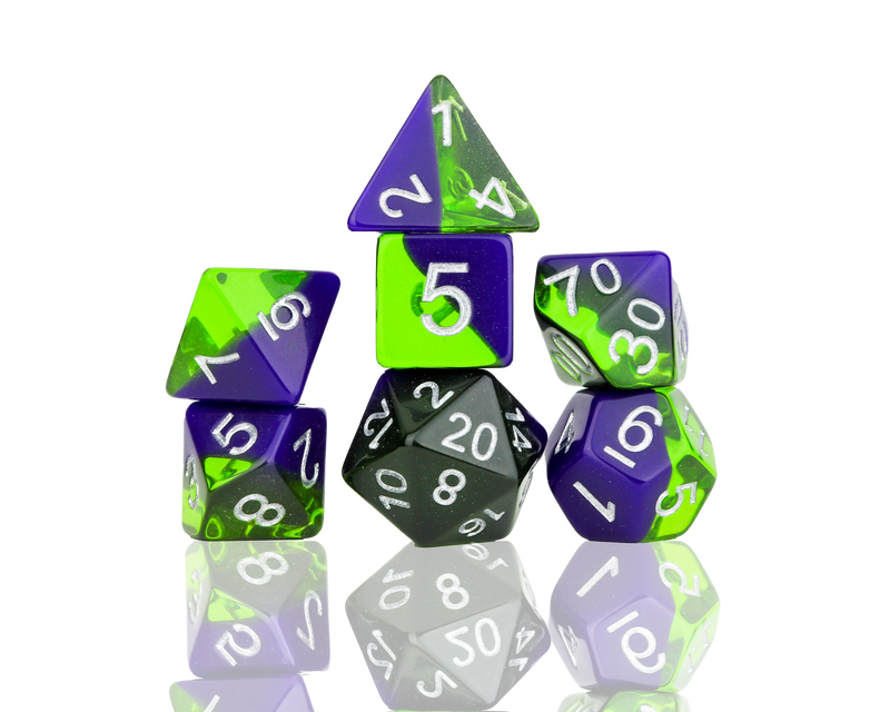 RPG Dice Set (7) - Sea Glass