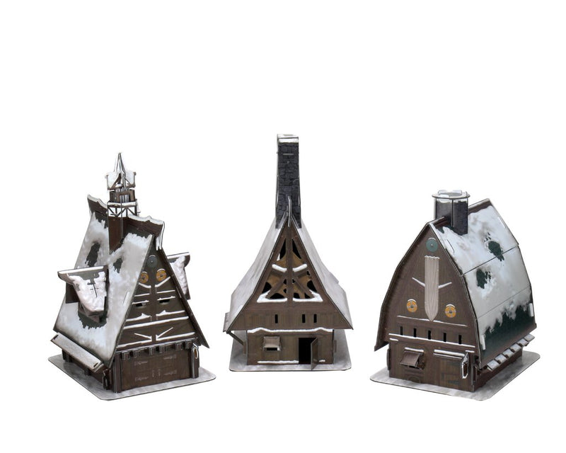 Ten Towns Papercraft Set - Dungeons & Dragons: Icons of the Realms - Icewind Dale: Rime of the Frostmaiden