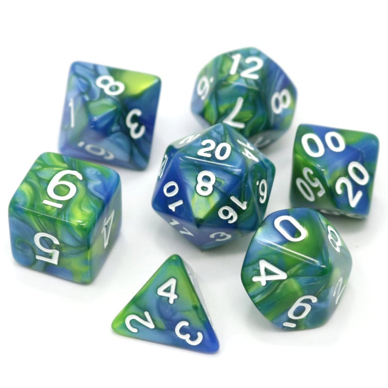 Terra - Die Hard Dice 7 Piece RPG Set
