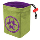 Warning! Biohazard - Embroidered Dice Bag