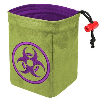 Warning! Biohazard - Embroidered Dice Bag