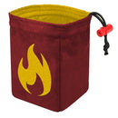 Warning! Flammable - Embroidered Dice Bag