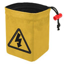 Warning! High Voltage - Embroidered Dice Bag